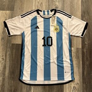 2022 Argentina World Cup Leonel Messi Jersey